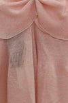 SWAYING/KNIT Bow Tube Top SW22SST02 Light Pink PS47